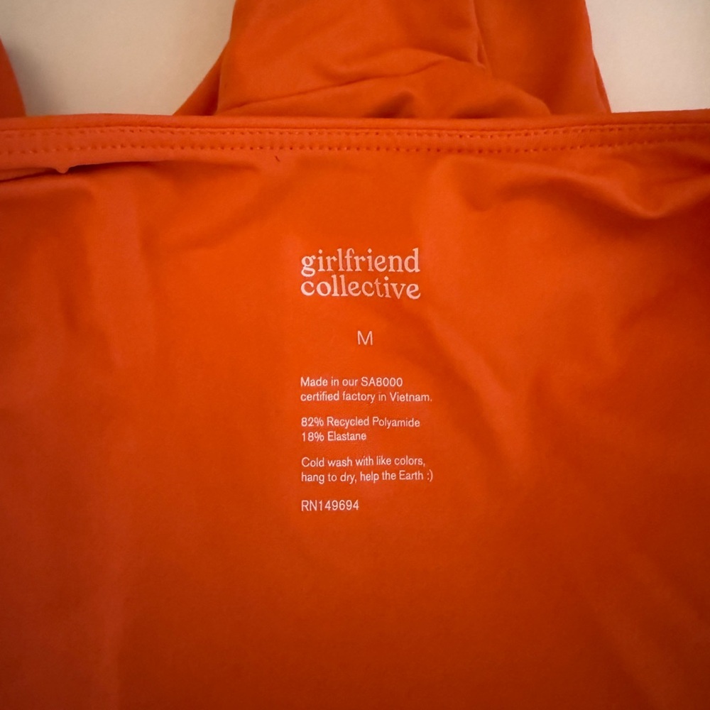 Girlfriend Collective Koi Whidbey One Piece Swimsuit - Picture 4 of 4